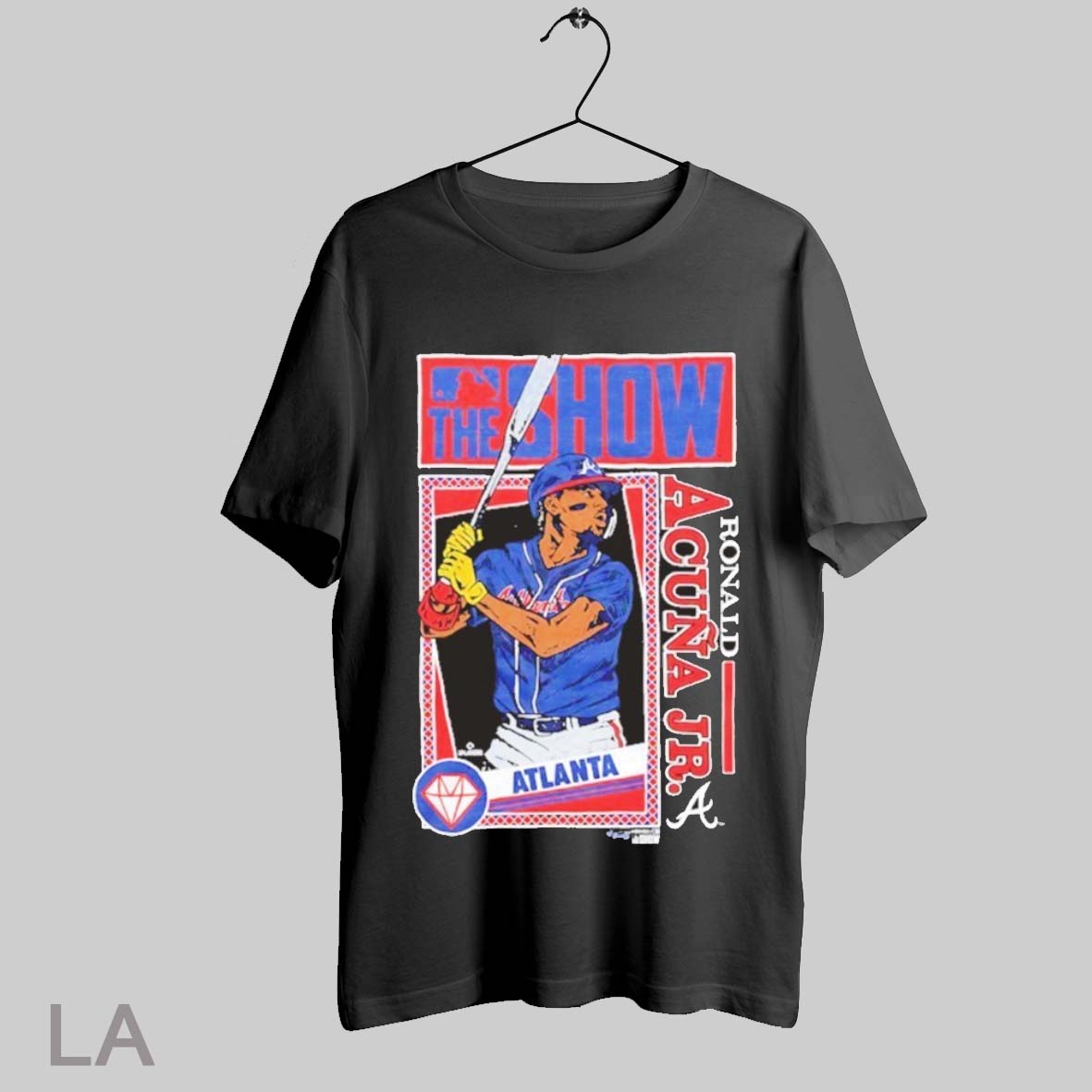Top Mlb The Show Atlanta Braves Ronald Acuna Jr 2025 T Shirt Sweatshirt Hoodie Shirt