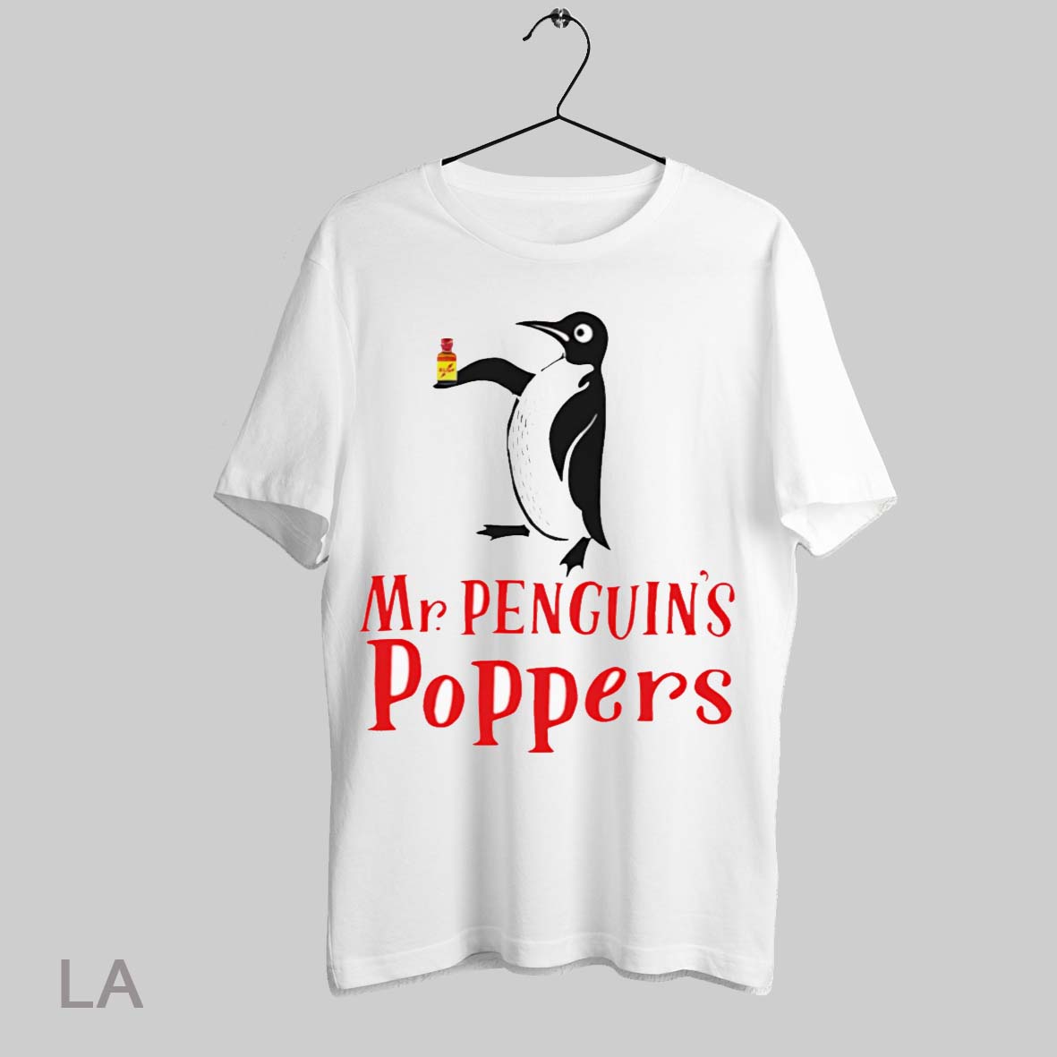 Top Mr Penguins Poppers Funny T Shirt Sweatshirt Hoodie Shirt