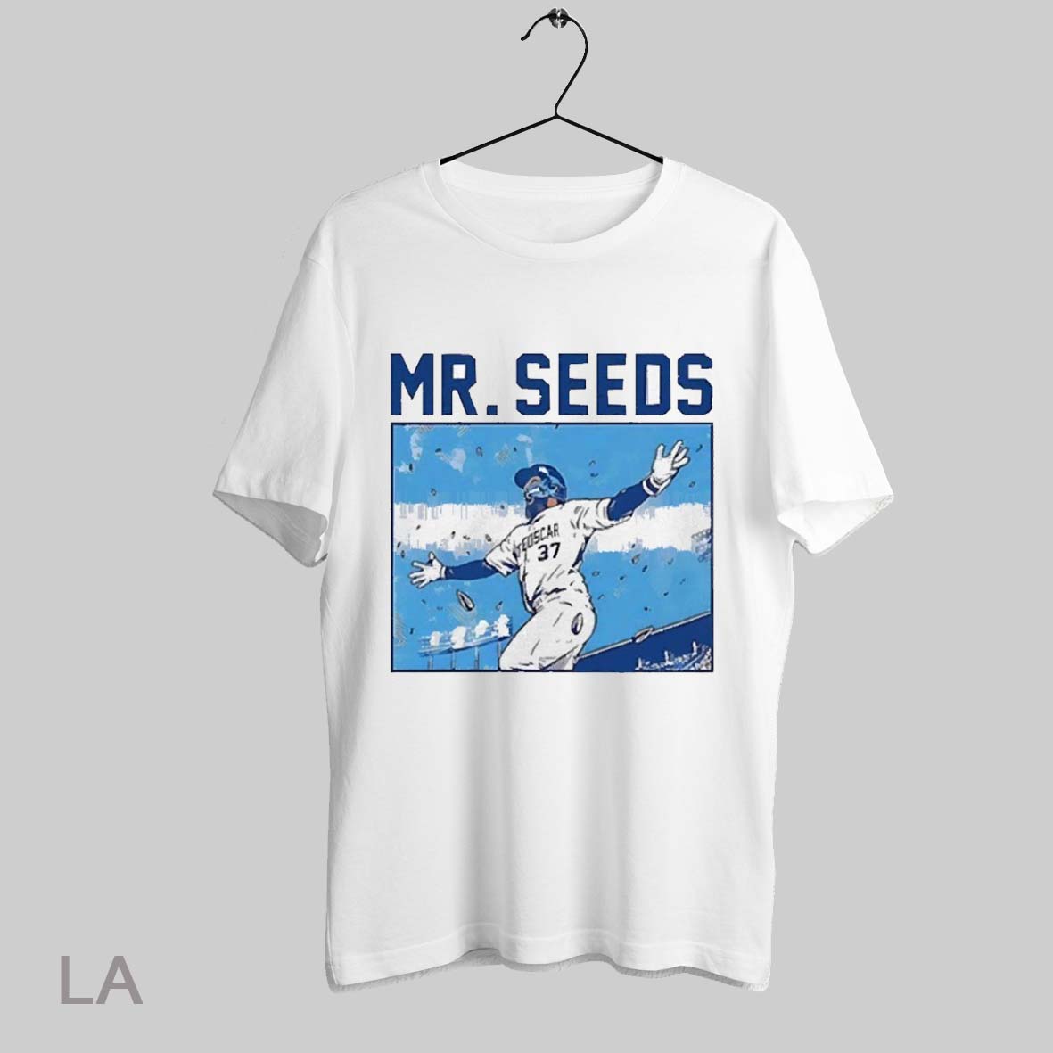 Top Mr Seeds Teoscar Hernandez Los Angeles Dodgers Baseball 2025 T Shirt Sweatshirt Hoodie Shirt
