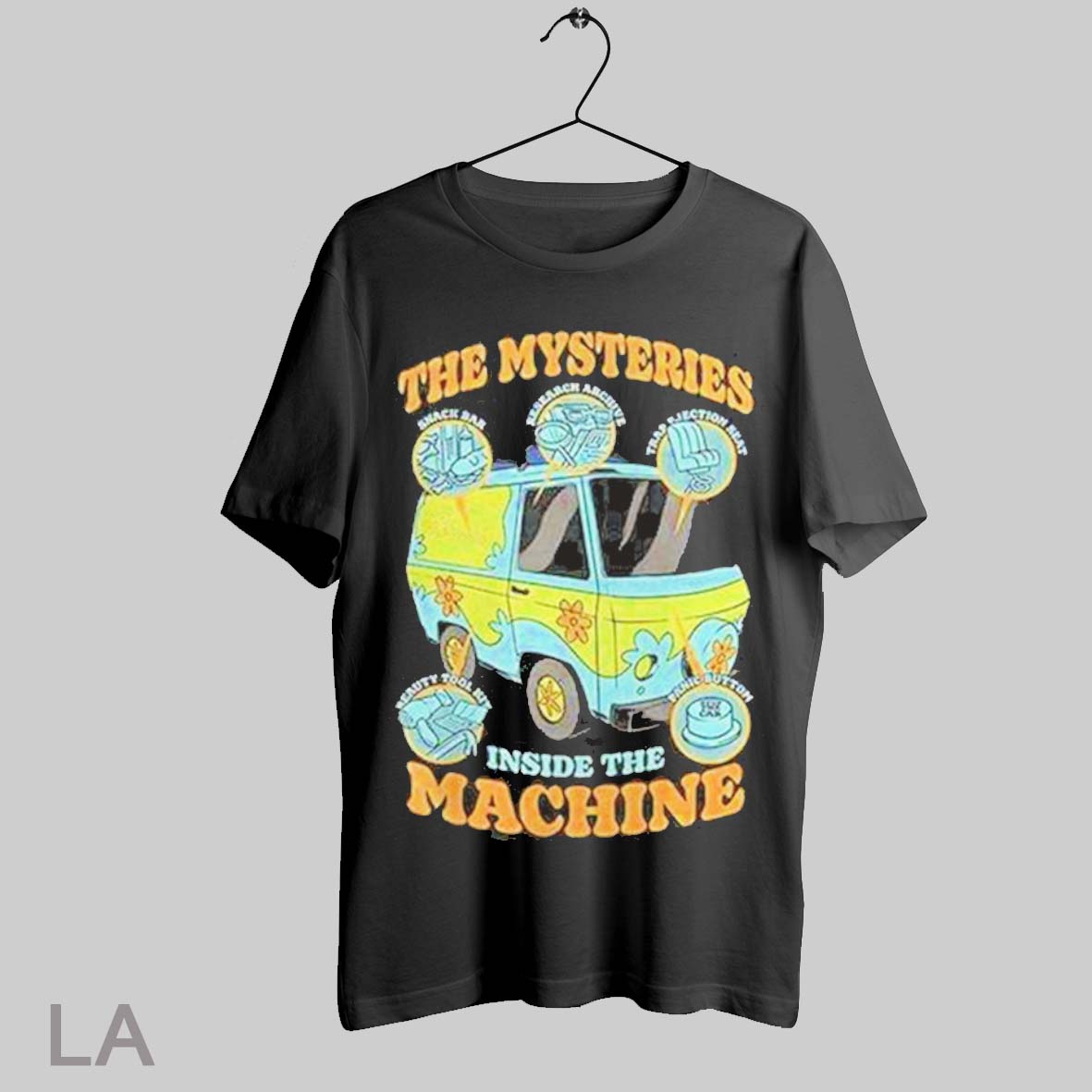 Top Mystery Machine Snack Bar Research Archive Trap Ejection Seat Beauty Tool Kit Panic Button T Shirt Sweatshirt Hoodie Shirt