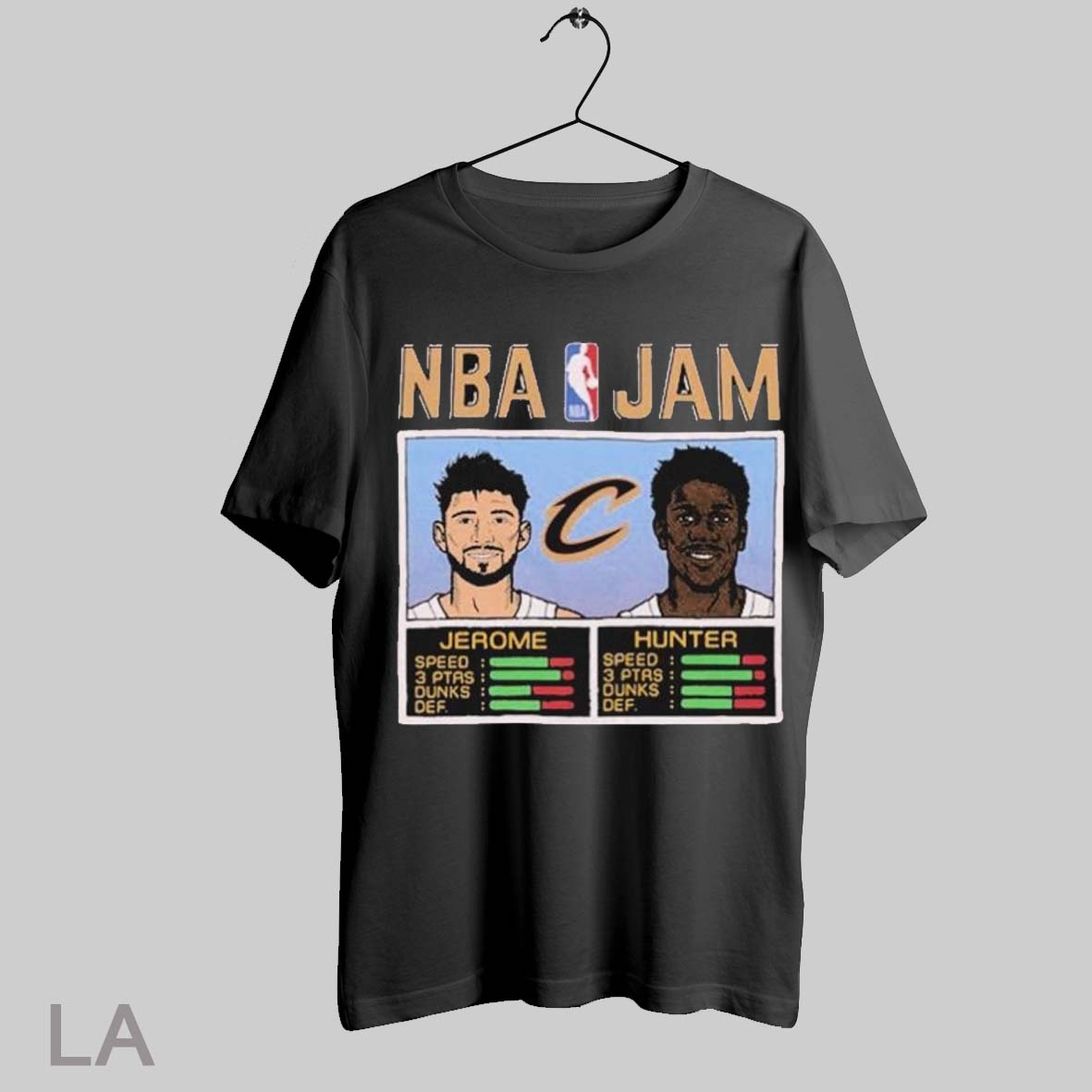 Top Nba Jam Cleveland Cavaliers Ty Jerome And Deandre Hunter T Shirt Sweatshirt Hoodie Shirt