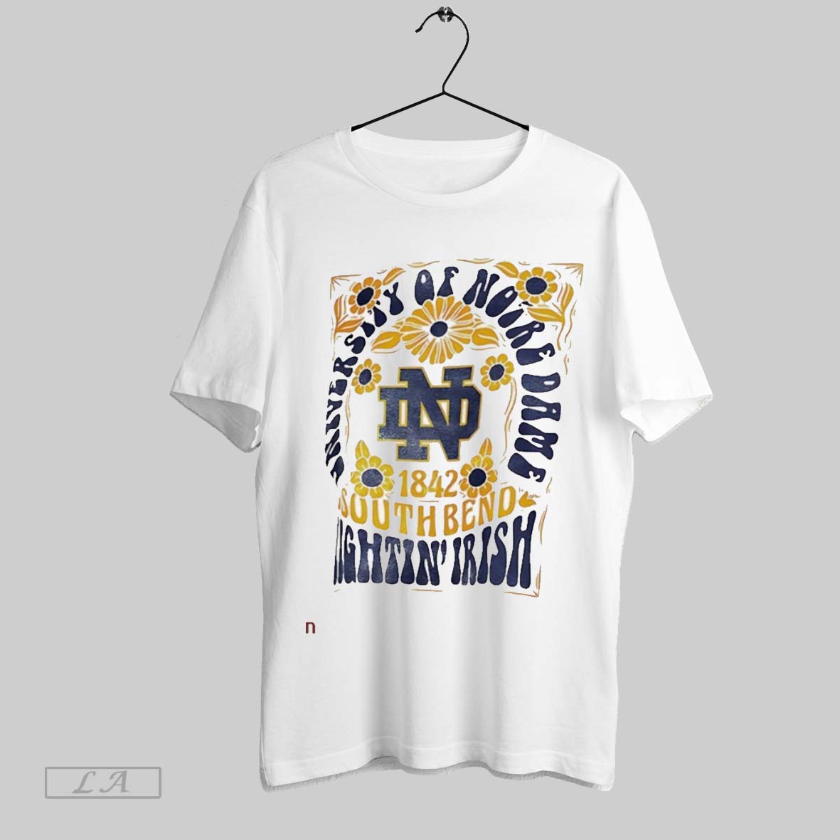 Top Notre Dame Fighting Irish Pressbox Womens Harmony 1842 Vintage T Shirt Sweatshirt Hoodie Shirt