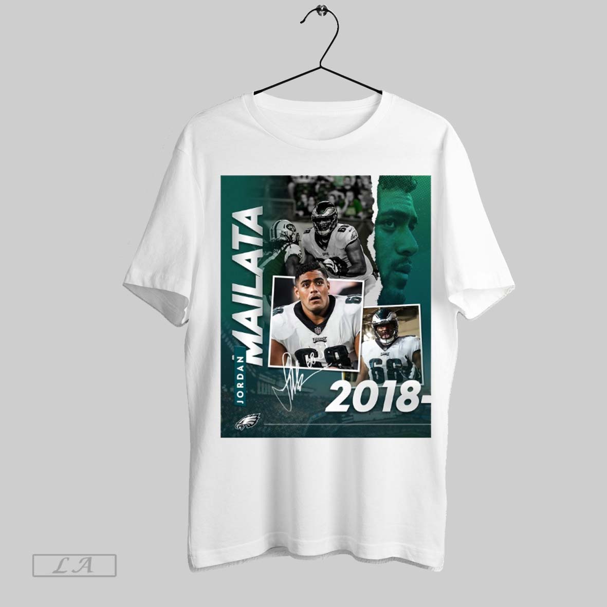Top Philadelphia Eagles Jordan Mailata From 7th Round Pick To Super Bowl Champion 2018 2025 Signature Poster T Shirt Sweatshirt Hoodie Shirt