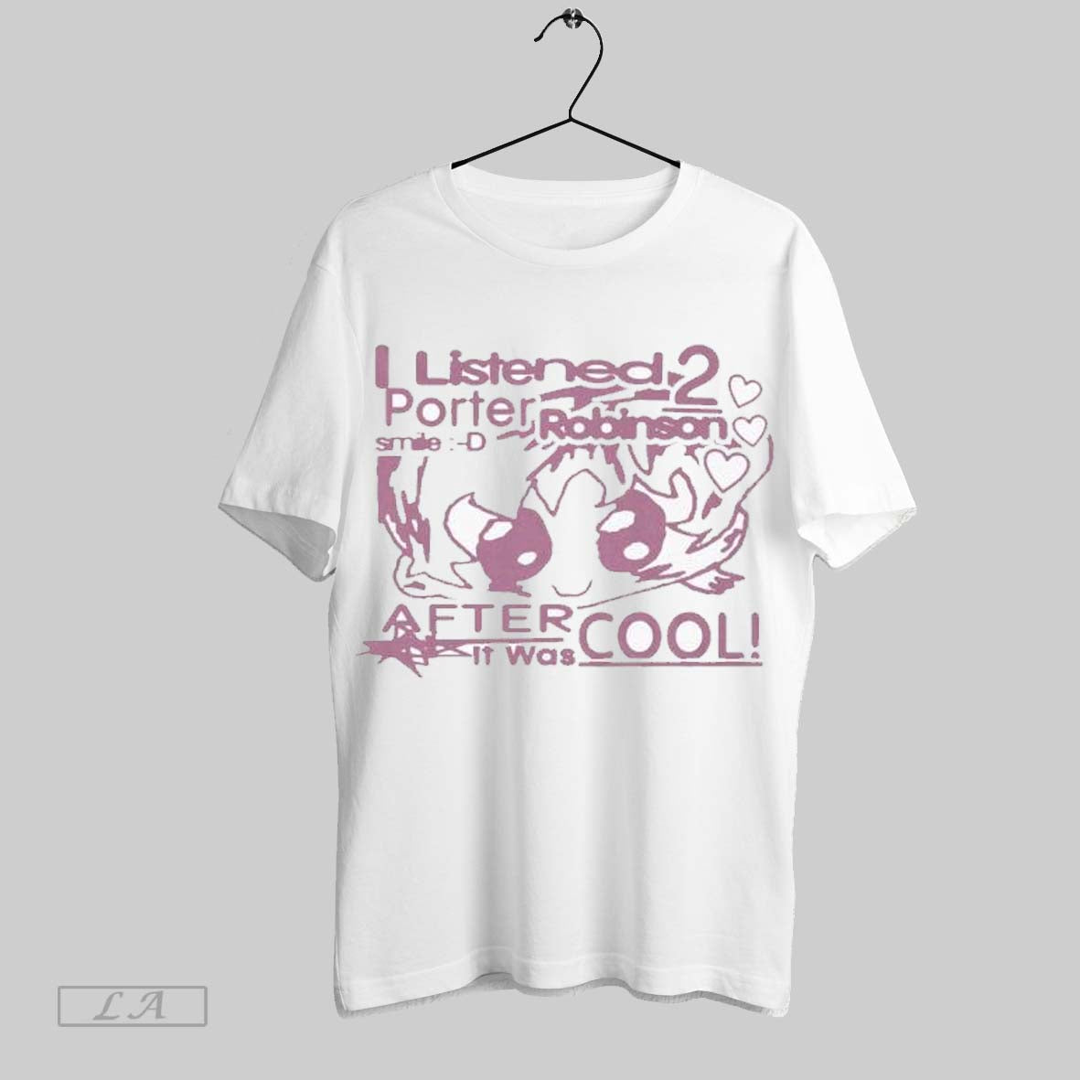 Top Porter Robinson I Listened 2 Smile After It Was Cool Angel T Shirt Sweatshirt Hoodie Shirt