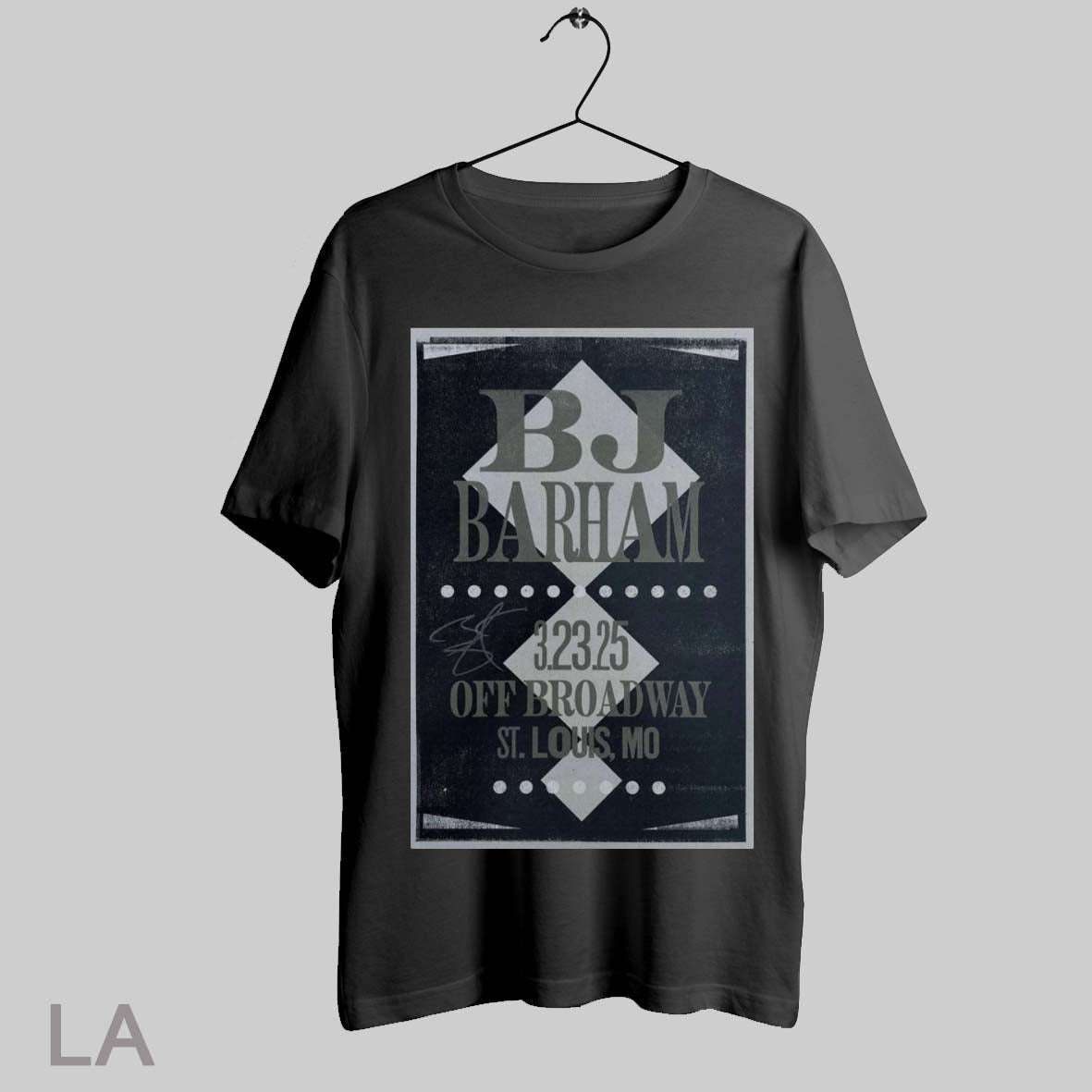 Top Poster Bj Barham March 23 2025 Off Broadway St Louis Mo Tour Signature T Shirt Sweatshirt Hoodie Shirt