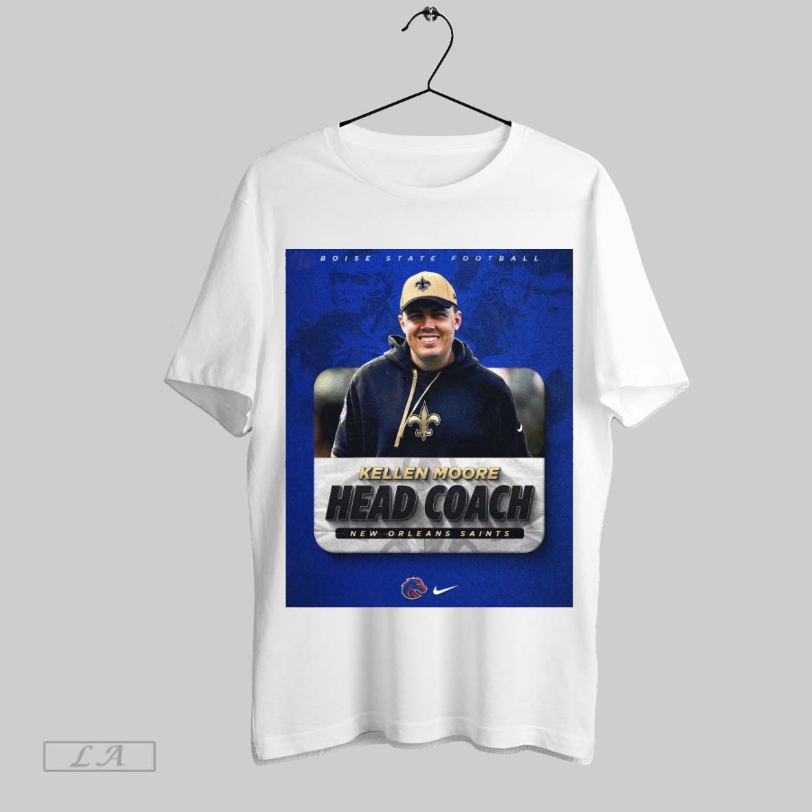 Top Poster Boise State Football Congrats New Orleans Saints Head Coach Kellen Moore Sweatshirt T Shirt