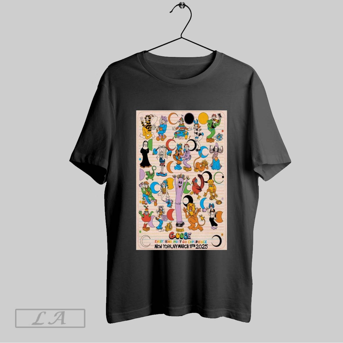 Top Poster Goose Everything Must Go Experience The Shed New York Ny March 11 2025 Tour T Shirt Sweatshirt Hoodie Shirt