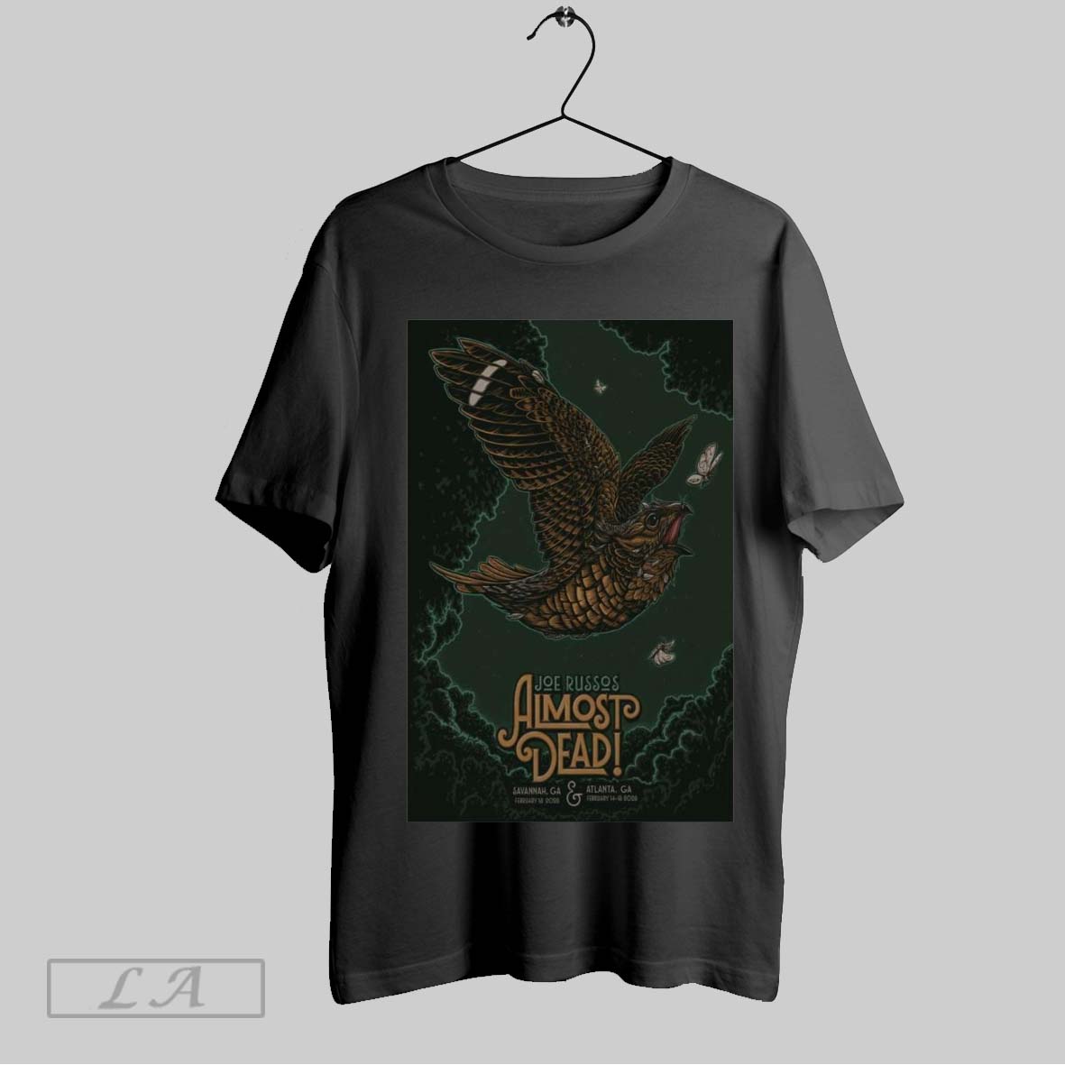 Top Poster Joe Russos Almost Dead Johnny Mercer Theatre Savannah Ga Feb 13 2025 Sweatshirt T Shirt