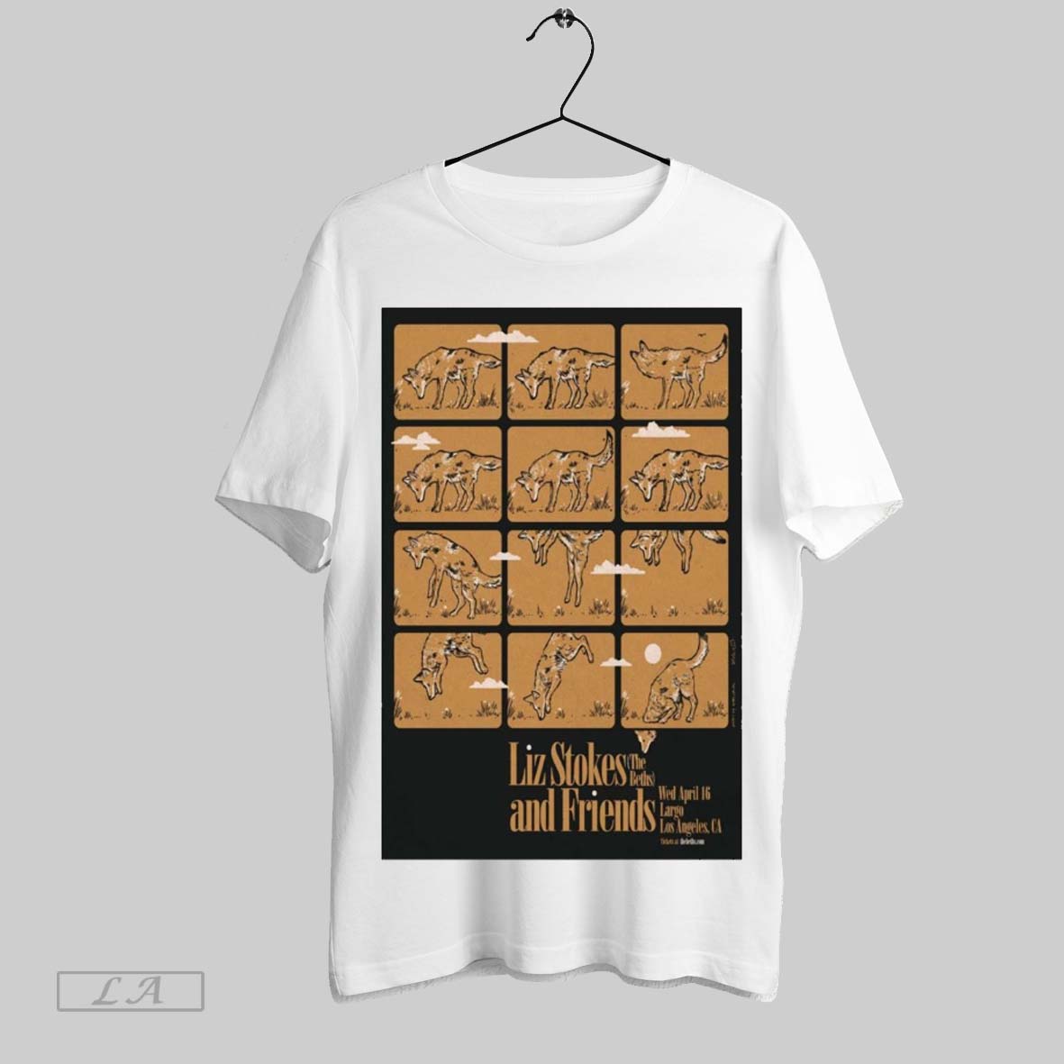 Top Poster Liz Stokes And Friends The Beths At Largo In Los Angeles Ca On Wed Apr 16 2025 Concert T Shirt Sweatshirt Hoodie Shirt