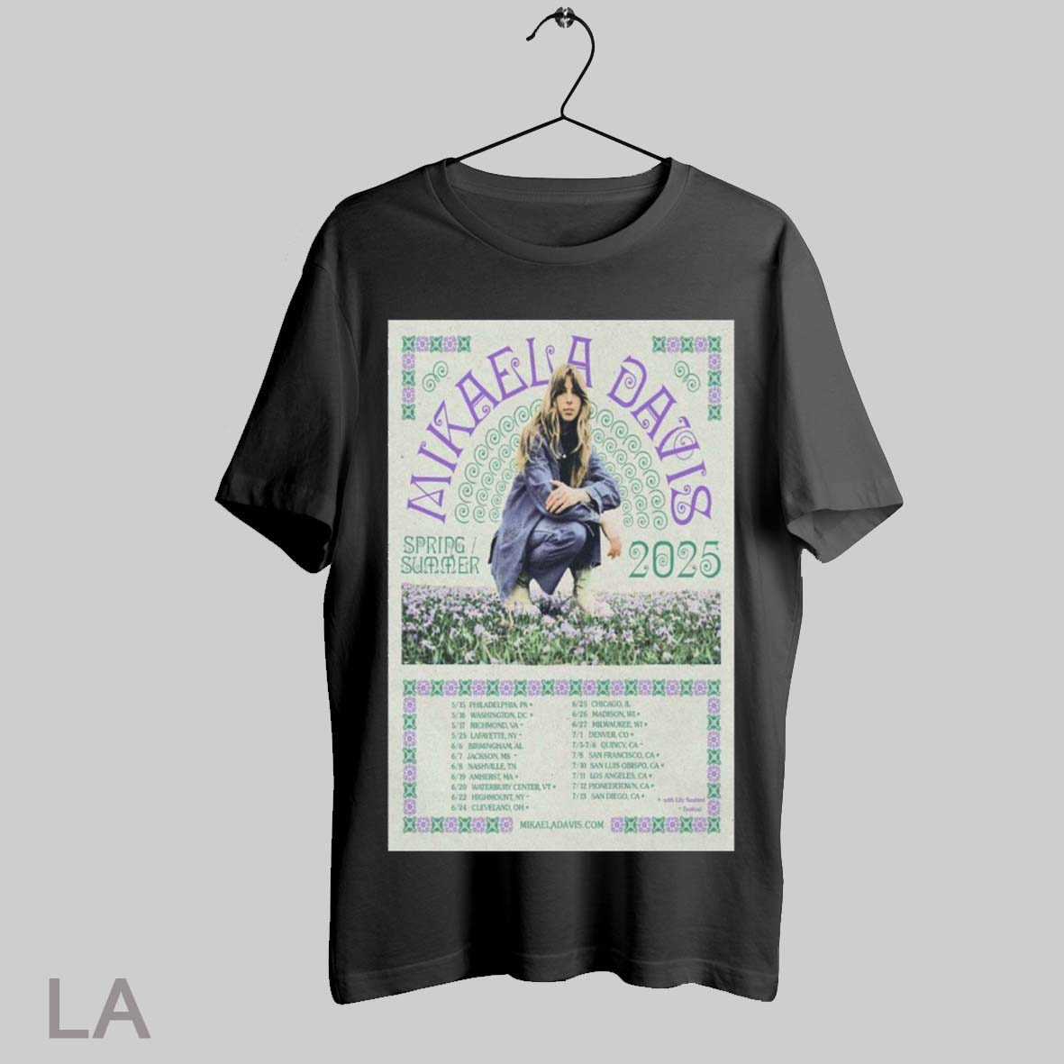 Top Poster Mikaela Davis Spring Summer 2025 Event 5 15 Philadelphia Pa 5 16 Washington Dc 5 17 Richmond Va T Shirt Sweatshirt Hoodie Shirt