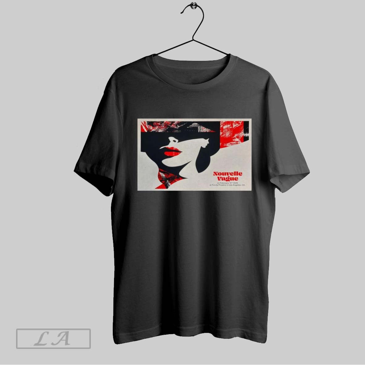 Top Poster Nouvelle Vague At Fonda Theatre In Los Angeles Ca On February 11 2025 Tour Sweatshirt T Shirt
