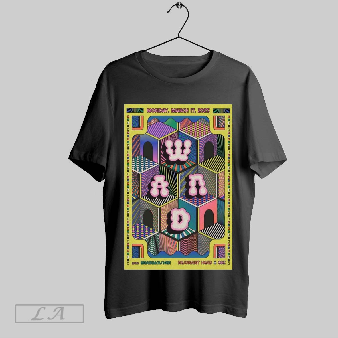 Top Poster Wand Resonant Head Oklahoma City Ok Monday March 17 2025 Tour Sweatshirt Tee Shirt