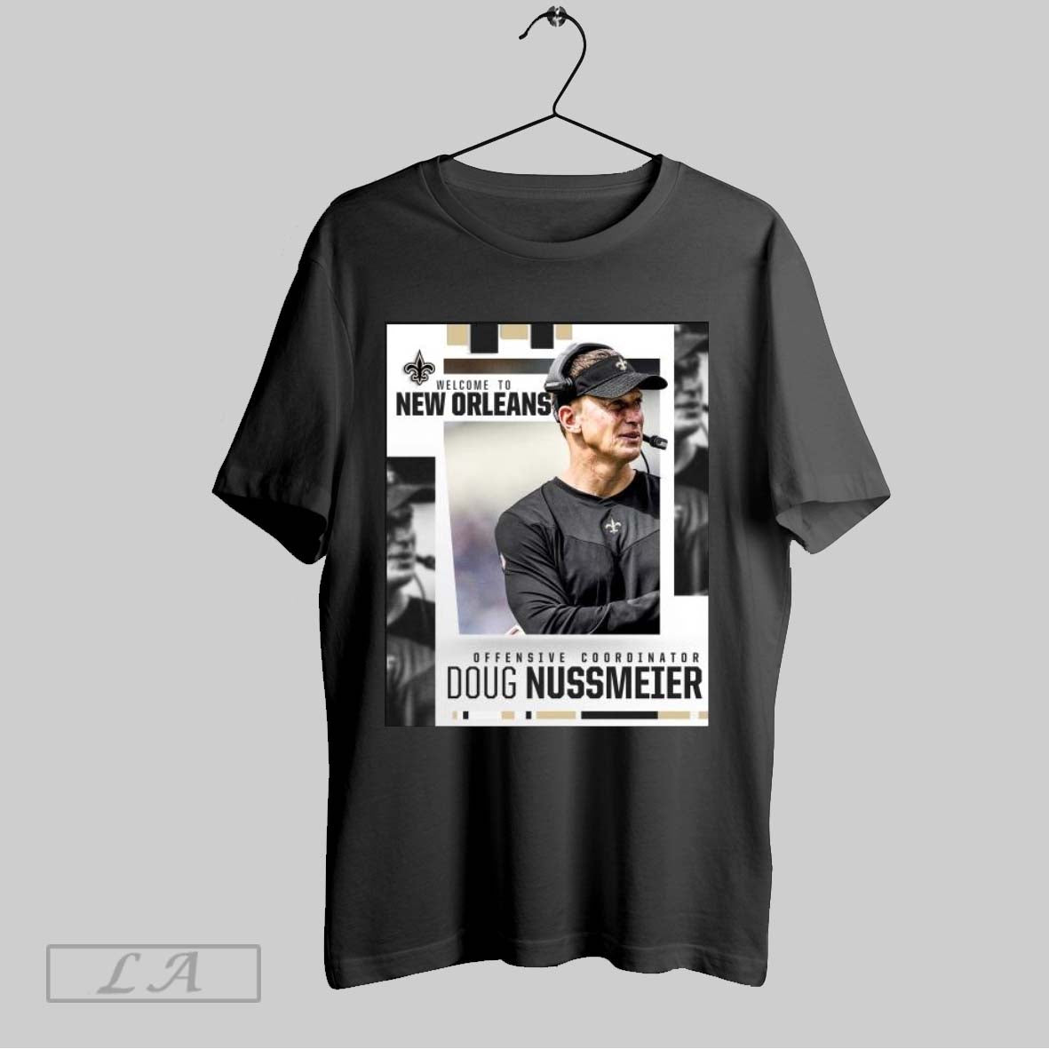Top Poster Welcome To New Orleans Saints Football Nfl Offensive Coordinator Doug Nussmeier 2025 T Shirt Sweatshirt Hoodie Shirt