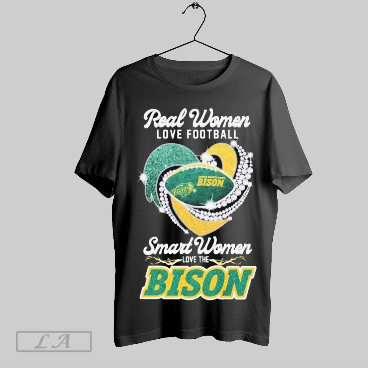 Top Real Women Love Basketball Smart Women Love The North Dakota State Bison Diamond Heart T Shirt Sweatshirt Hoodie Shirt
