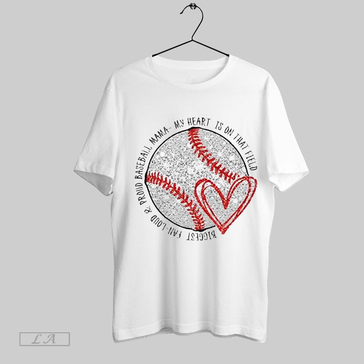 Top Retro Baseball Mom My Heart Is On That Field 2025 T Shirt Sweatshirt Hoodie Shirt