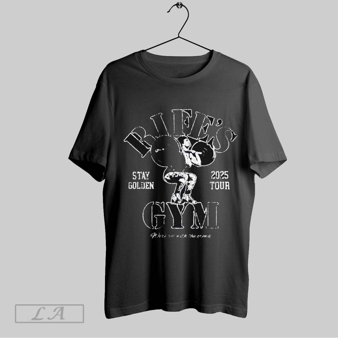 Top Rifes Gym Faded Workout With The Crowd 2025 Tour T Shirt Sweatshirt Hoodie Shirt