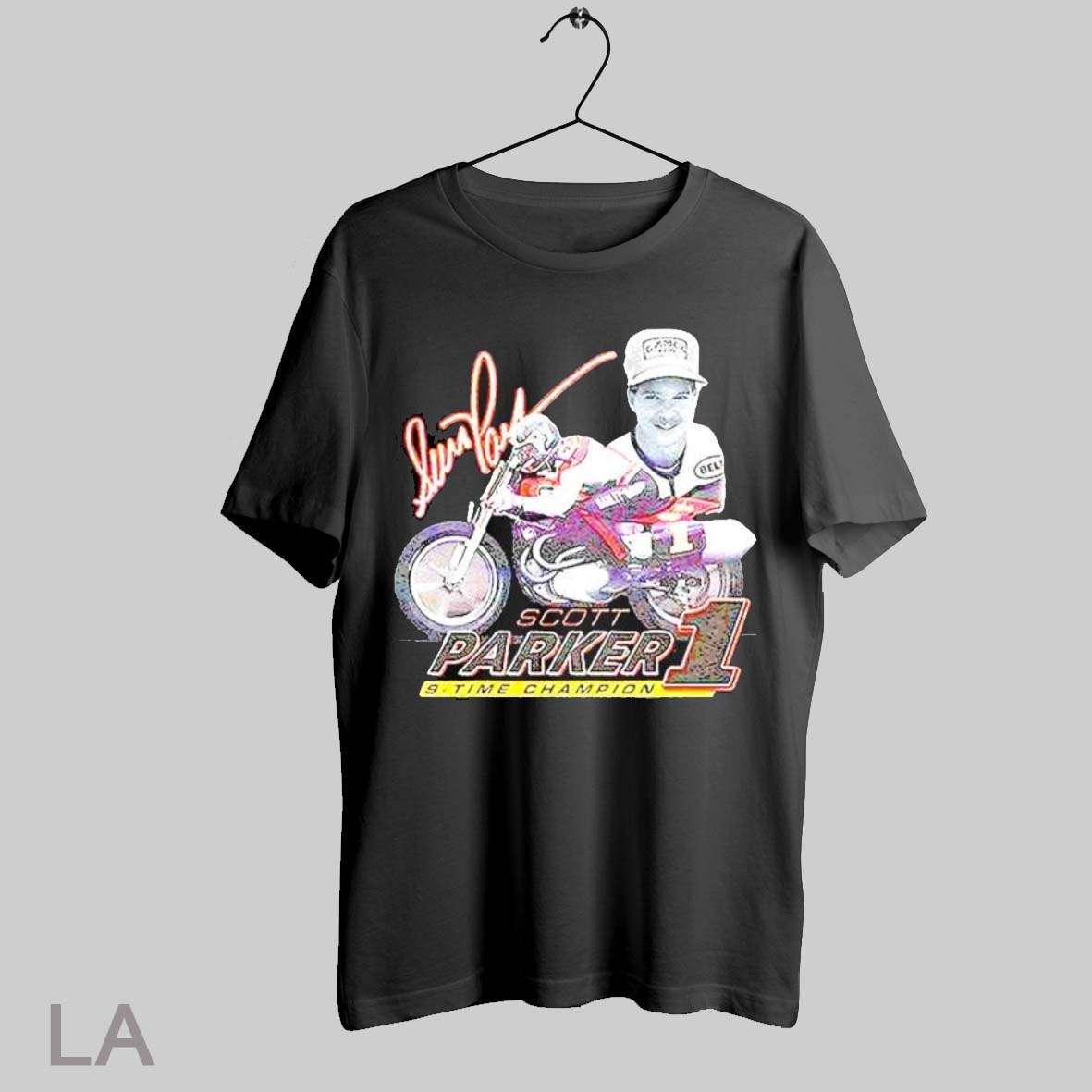 Top Scott Parker 9 Time Champion American Flat Track Racer T Shirt Sweatshirt Hoodie Shirt