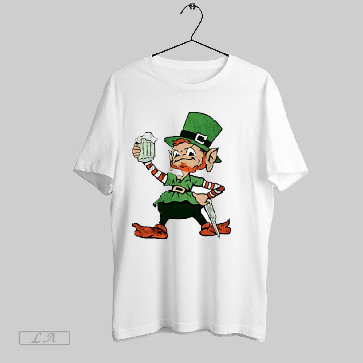 Top Team Cleveland Irish Mascot T Shirt Sweatshirt Hoodie Shirt
