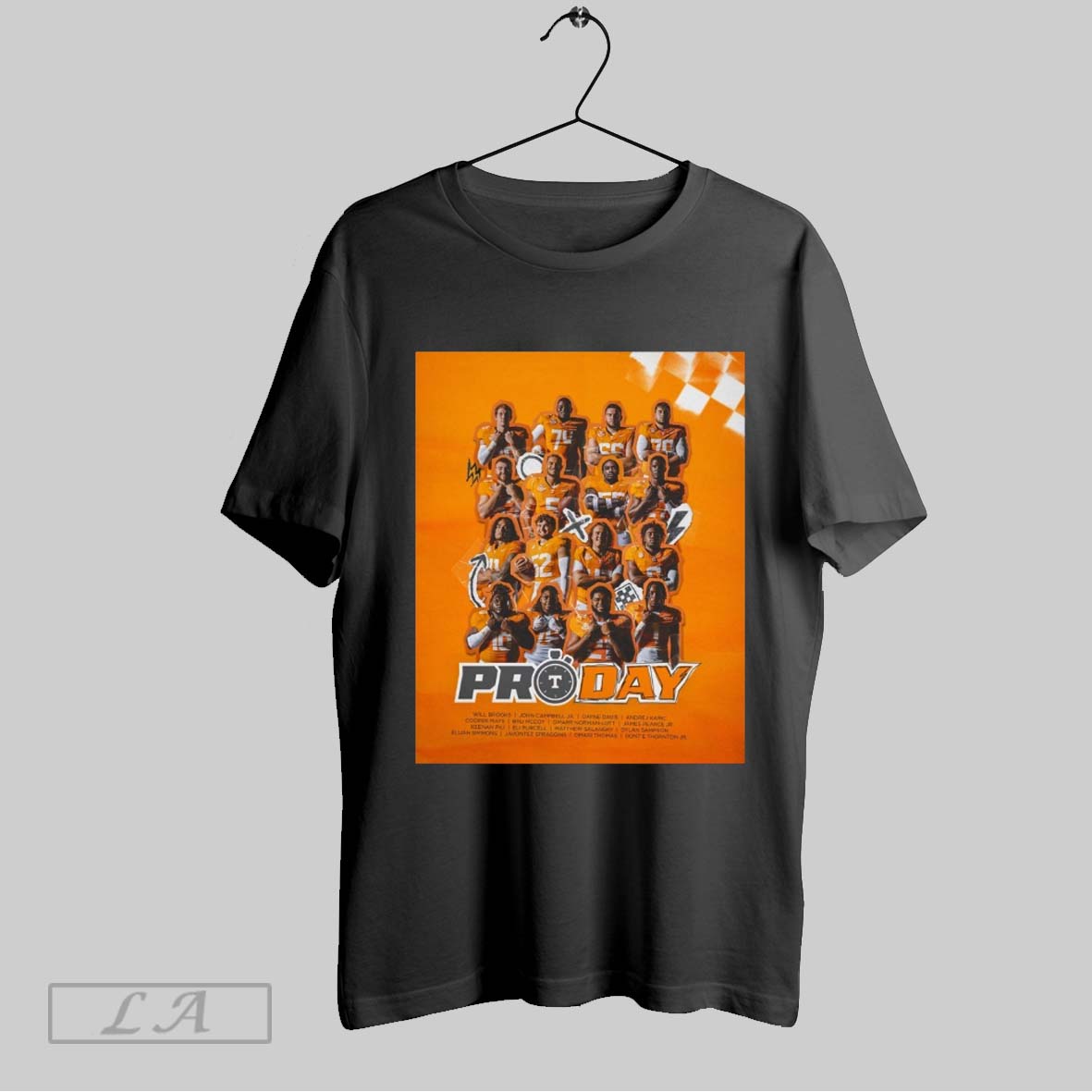 Top Tennessee Vols Football Pro Day Will Brooks John Campbell Jr T Shirt Sweatshirt Hoodie Shirt