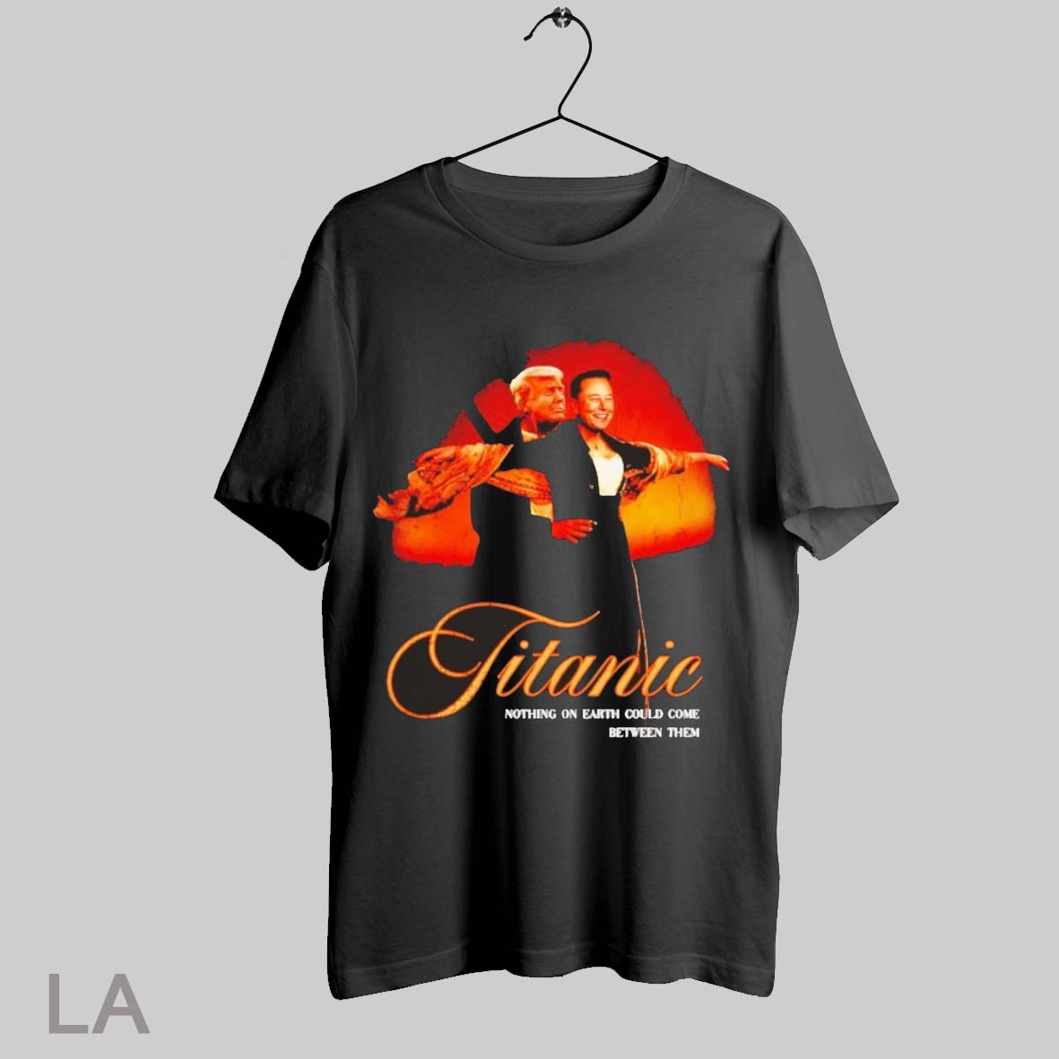 Top Titanic Nothing On Earth Could Come Between Them Trump And Elon T Shirt Sweatshirt Hoodie Shirt