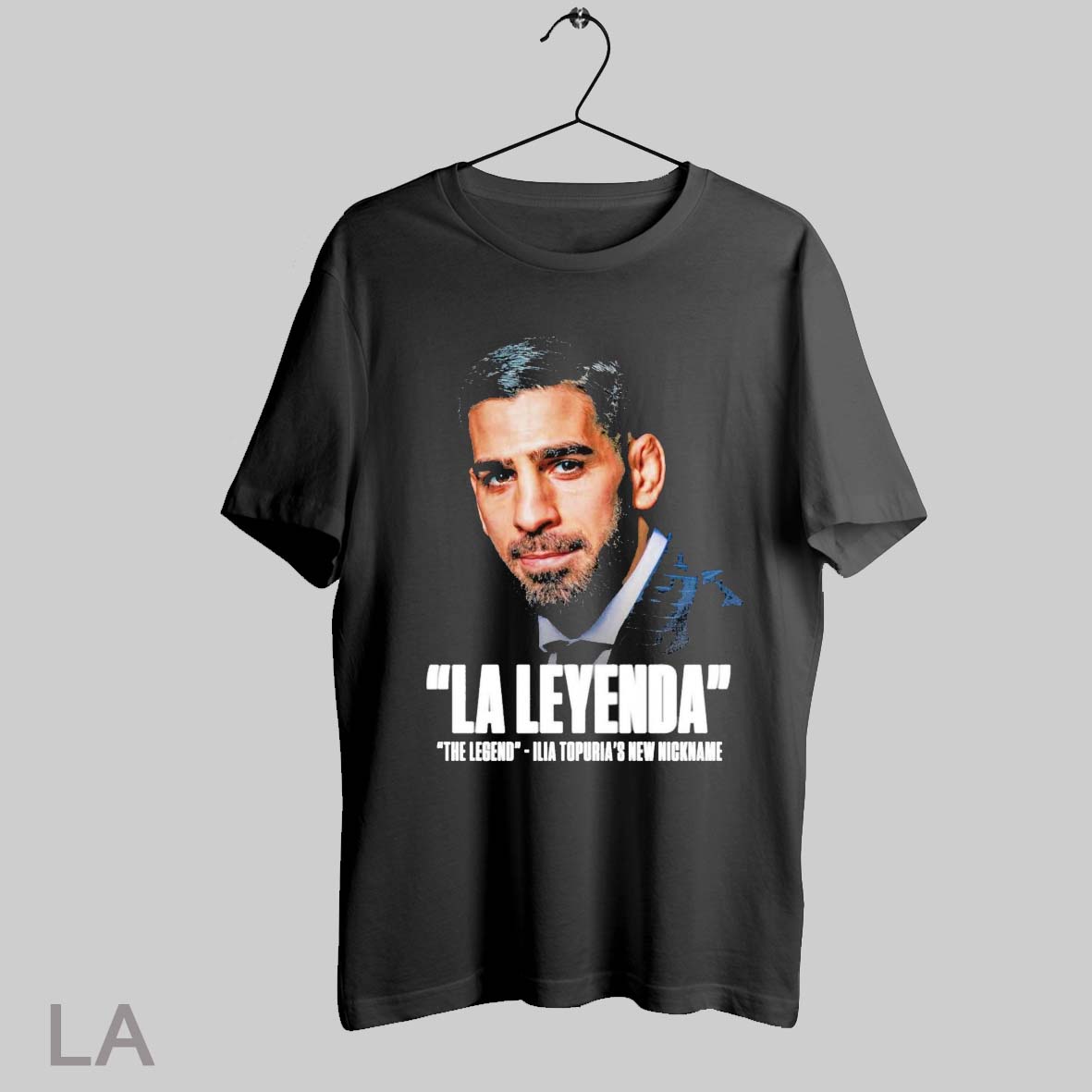 Top Ufc Fight Ilia Topuria Revealed His New Nickname La Leyenda The Legend 2025 T Shirt Sweatshirt Hoodie Shirt