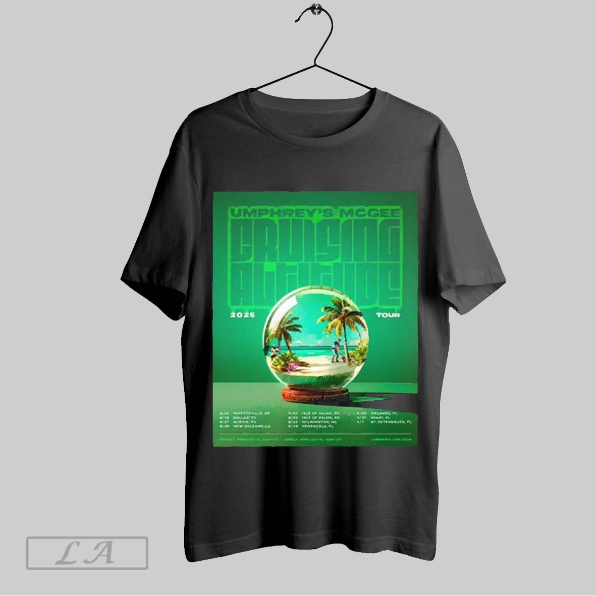 Top Umphreys Mcgee Cruising Altitude 2025 Tour Poster Tour Dates Sweatshirt T Shirt