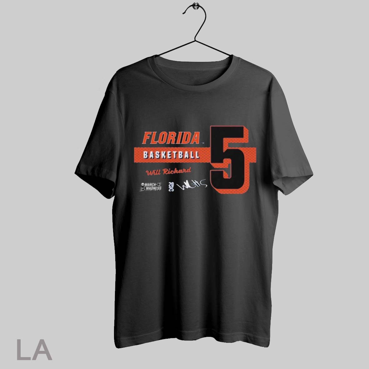 Top Will Richard 5 Florida Gators Basketball 2025 Ncaa March Madness Signature T Shirt Sweatshirt Hoodie Shirt