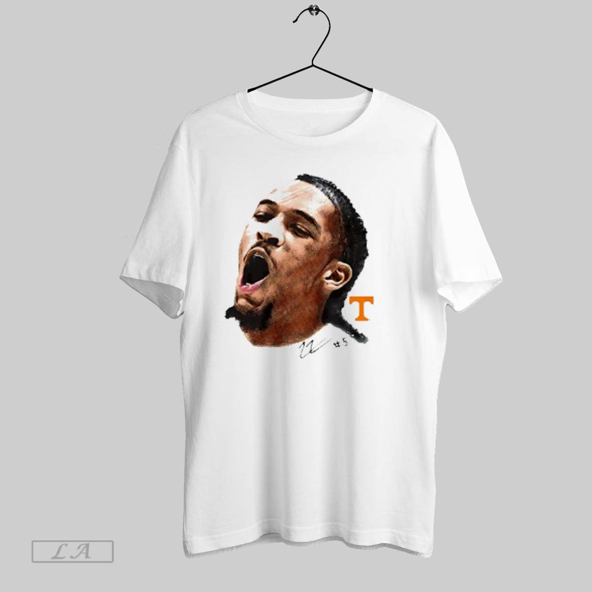 Top Zakai Zeigler Tennessee Volunteers Big Face Signature T Shirt Sweatshirt Hoodie Shirt