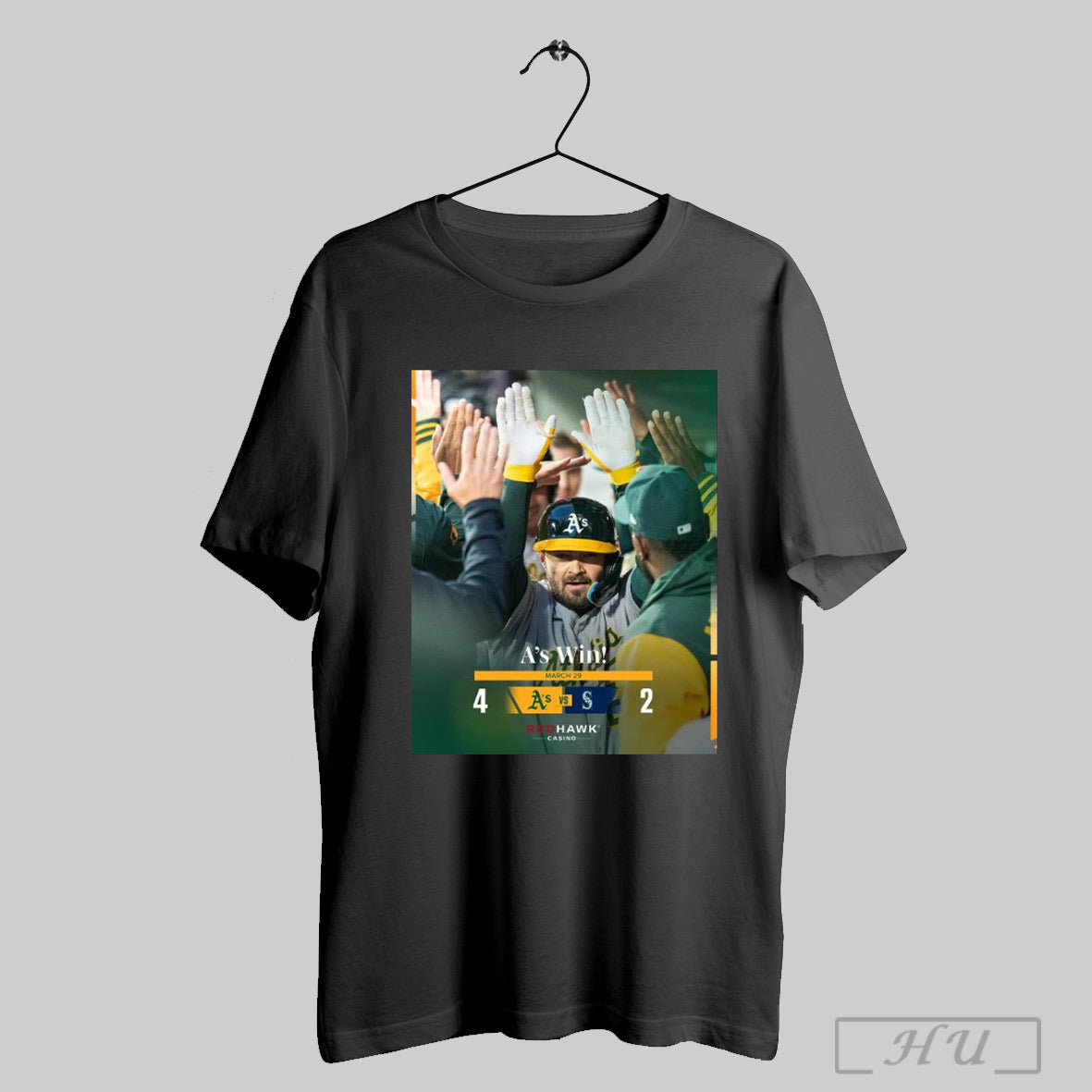 Trending Mlb Opening Series Athletics 4 2 Seattle Mariners Final Score March 29 2025 Red Hawk Casino Poster T Shirt Sweatshirt