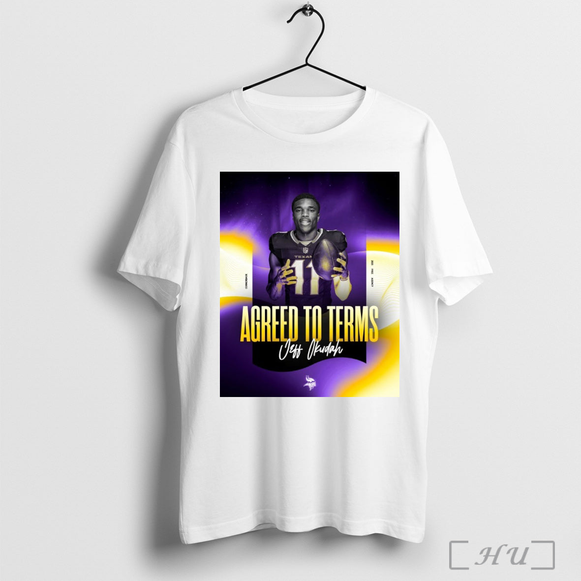 Trending Minnesota Vikings Have Agreed To Terms With Jeff Okudah Cornerback 2025 Free Agency Poster T Shirt Sweatshirt
