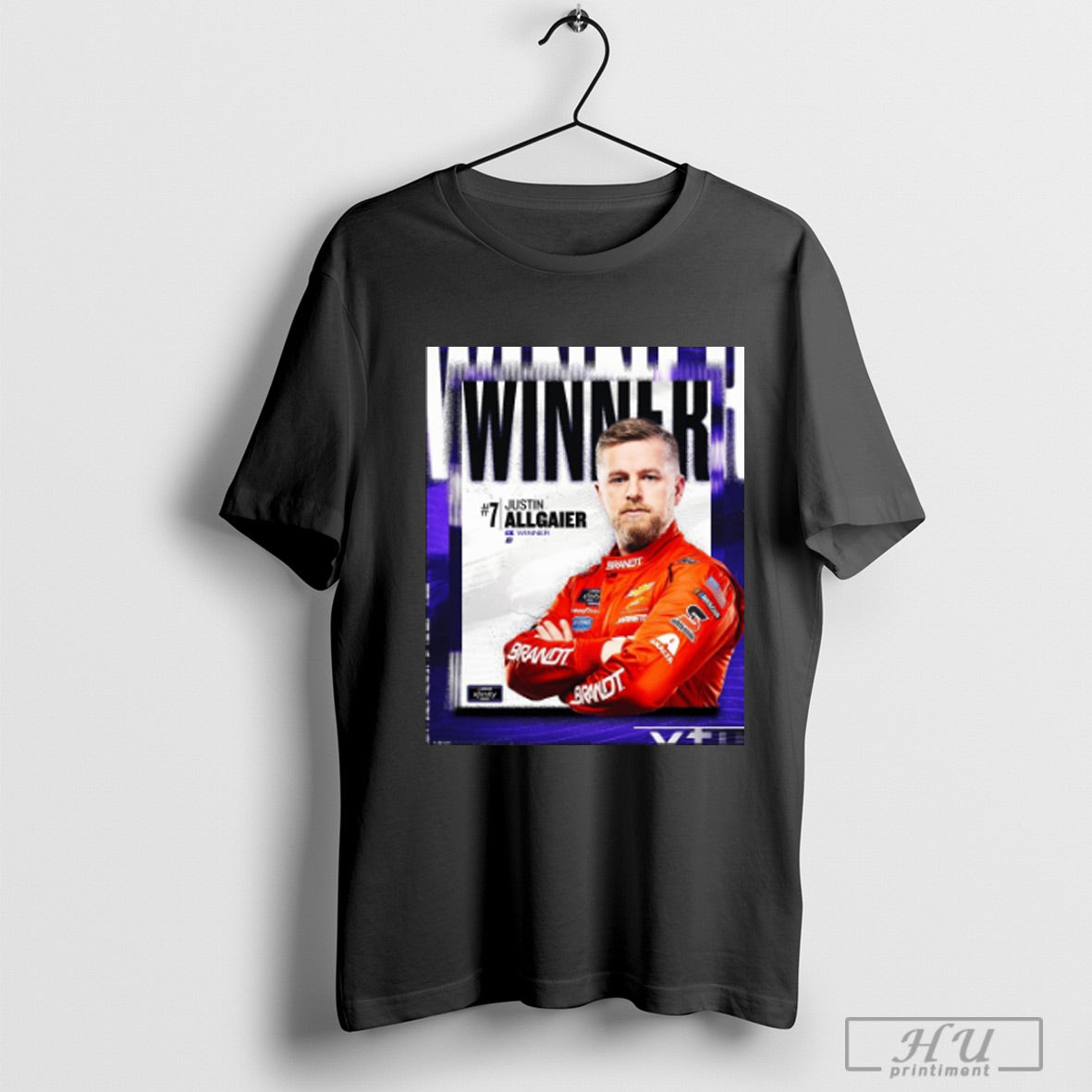 Trending Nascar Xfinity 1x Winner Justin Allgaier Wins At Las Vegas In Victory Lane Poster T Shirt Sweatshirt