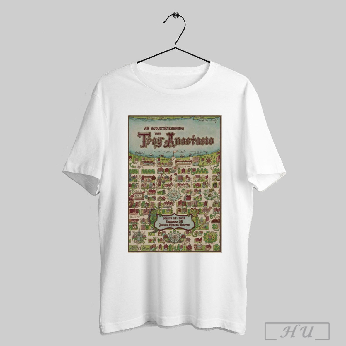 Trending Poster An Acoustic Evening With Trey Anastasio Event Savannah Ga March 29 2025 T Shirt Sweatshirt