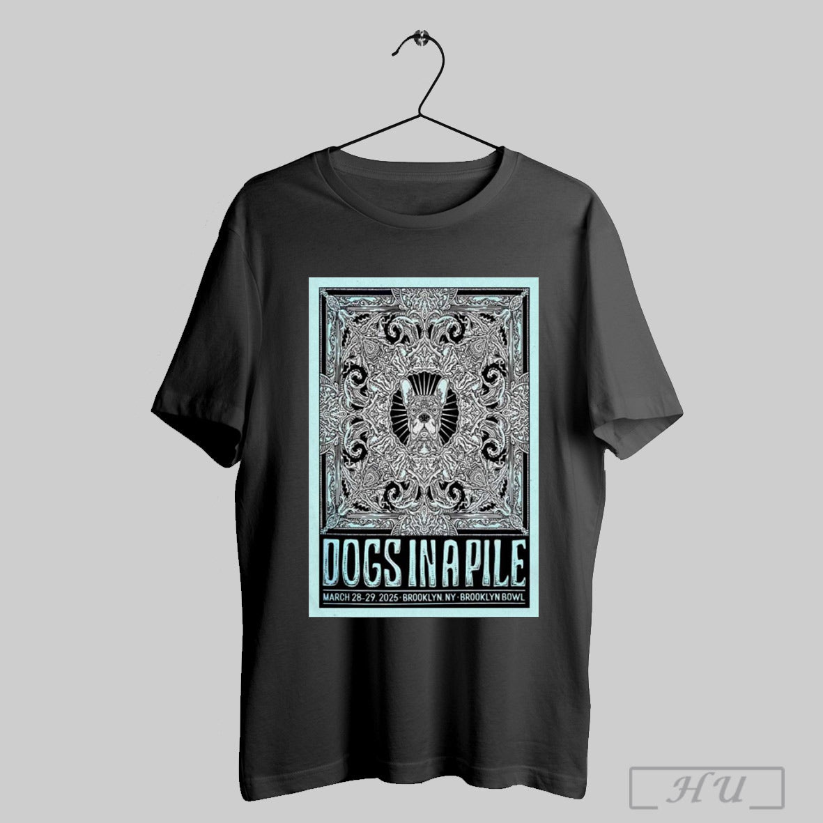 Trending Poster Dogs In A Pile New York March 28th 29th 2025 Brooklyn Tour T Shirt Sweatshirt