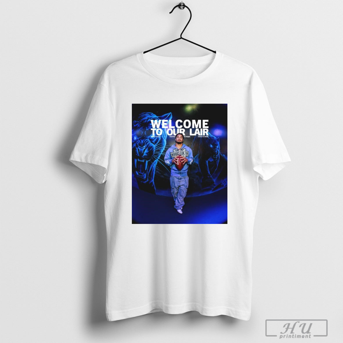 Trending Poster Trevon Moehrig Carolina Panthers Nfl Welcome To Our Lair Keep Pounding Ready To Work T Shirt Sweatshirt