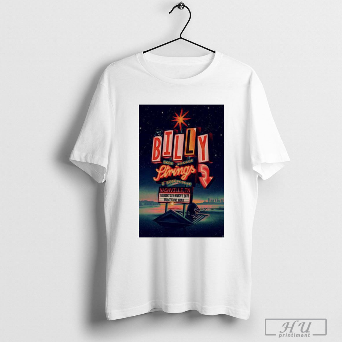 Trendy Billy Strings At Bridgestone Arena Feb 28 To Mar 1 2025 Nashville Tn Tour Poster T Shirt