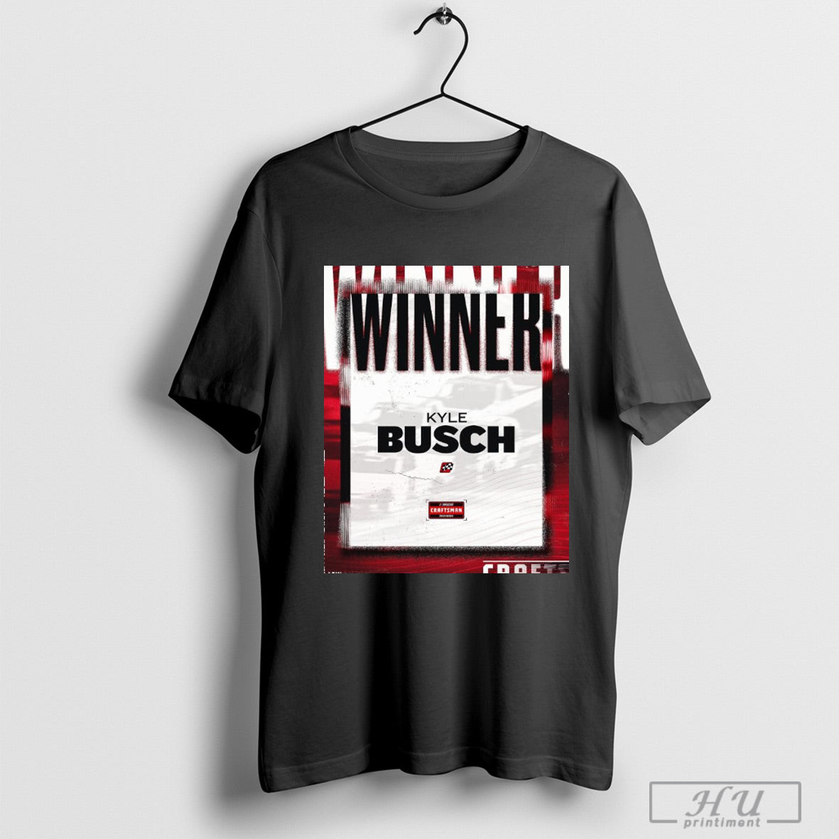 Trendy Nascar Craftsman Truck Series Winner Kyle Busch Wins At Atlanta In Thrilling Fashion Poster T Shirts