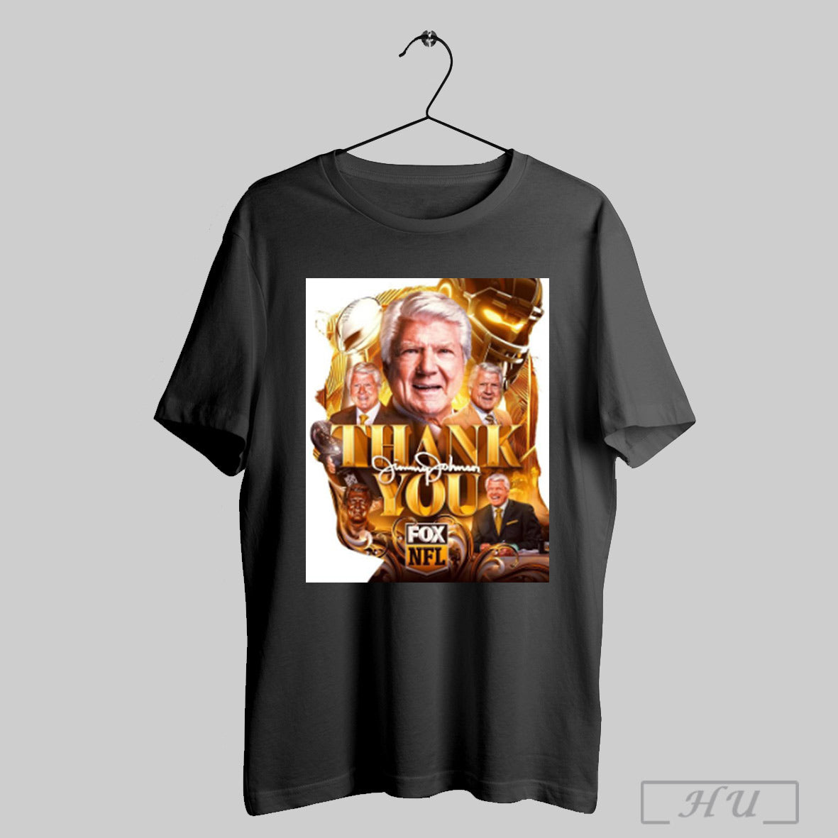 Trendy Nfl Thank You Hof Coach Jimmy Johnson Announced Today Retiring From Fox Sports Signature Poster T Shirt Sweatshirt