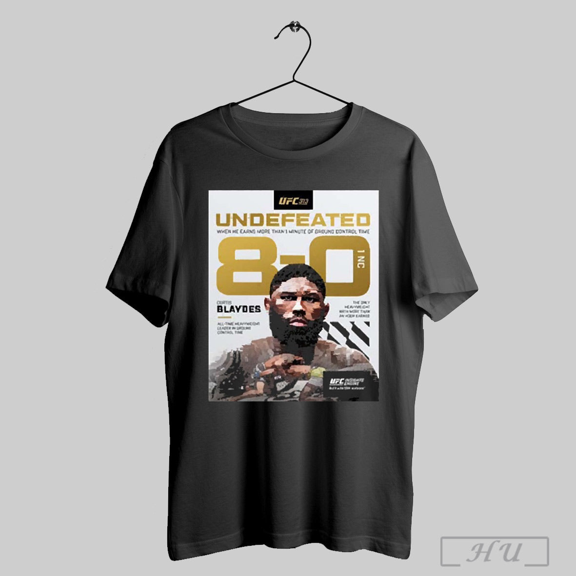 Trendy Nice Ufc 313 Curtis Blaydes Undefeated When He Earns More Than 1 Minute Of Ground Control Time 8 0 1 Nc Poster 2025 T Shirt