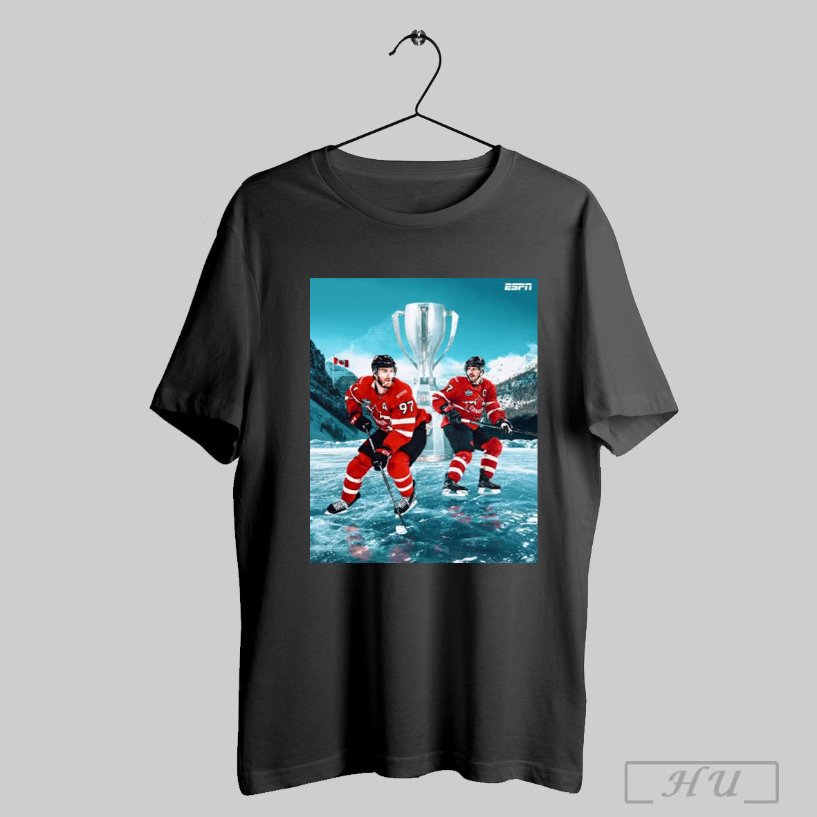 Trendy Poster Canada Win The 4 Nations Face Off In Overtime 2025 Espn T Shirt Sweatshirt