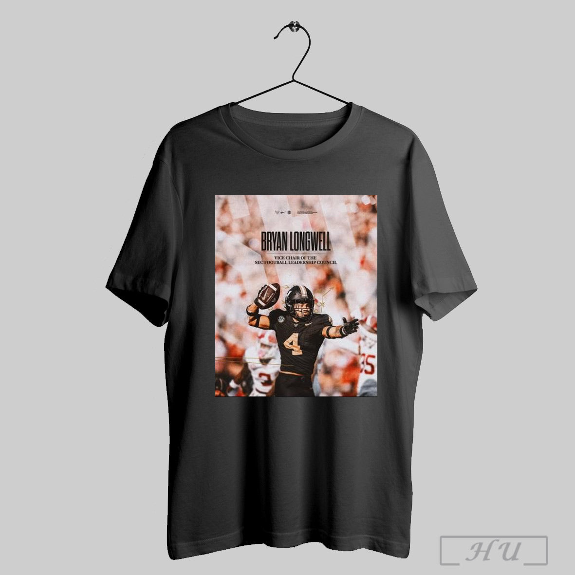 Trendy Poster Congrats To Bryan Longwell Vanderbilt Football On Being Named To The Sec Football Leadership Council T Shirt Sweatshirt