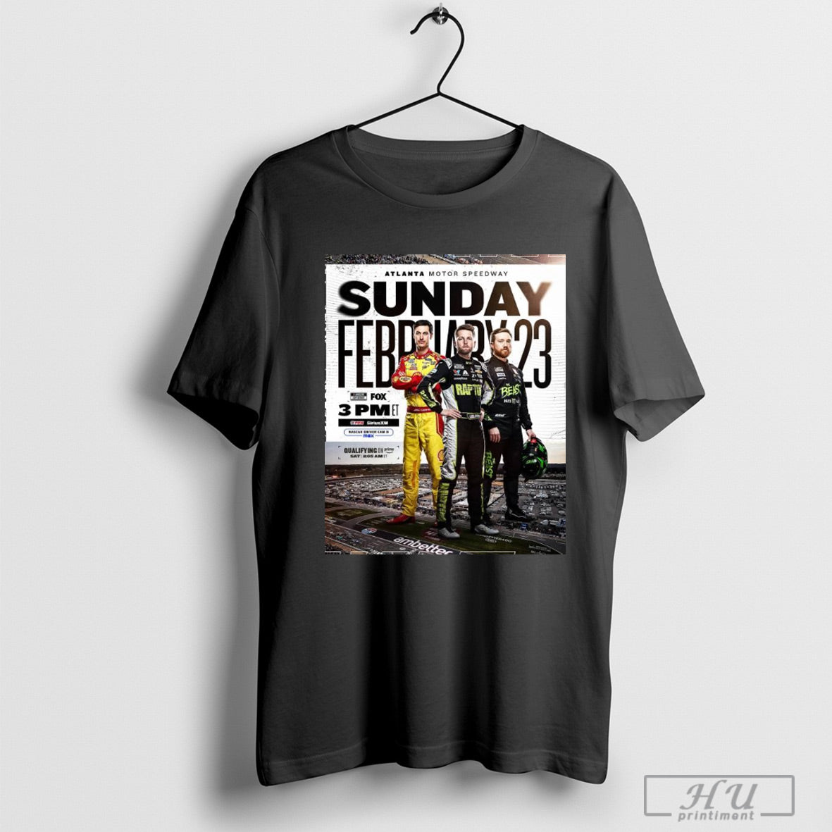 Trendy Poster Nascar Atlanta Motor Speedway Sunday February 23 2025 Peace Up A Town T Shirt Sweatshirt