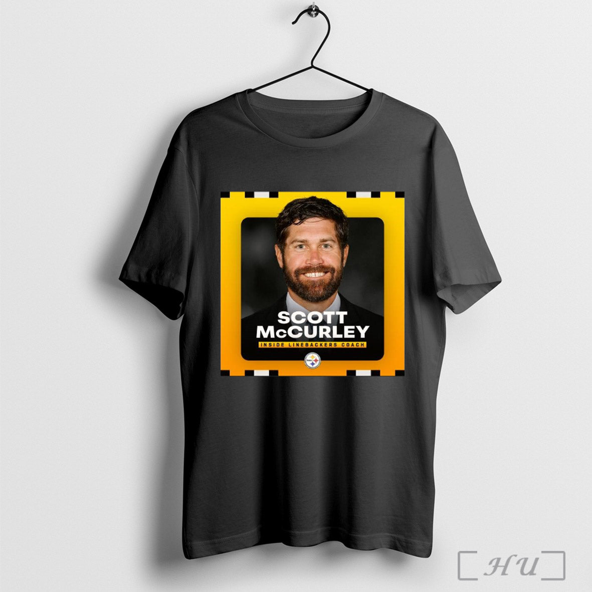 Trendy Poster Pittsburgh Steelers Nfl Have Named Scott Mccurley As Inside Linebackers Coach T Shirt