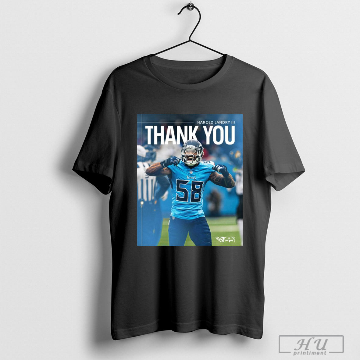 Trendy Poster Tennessee Titans Football Nfl Thank You For Seven Great Years Harold Landry Iii T Shirts