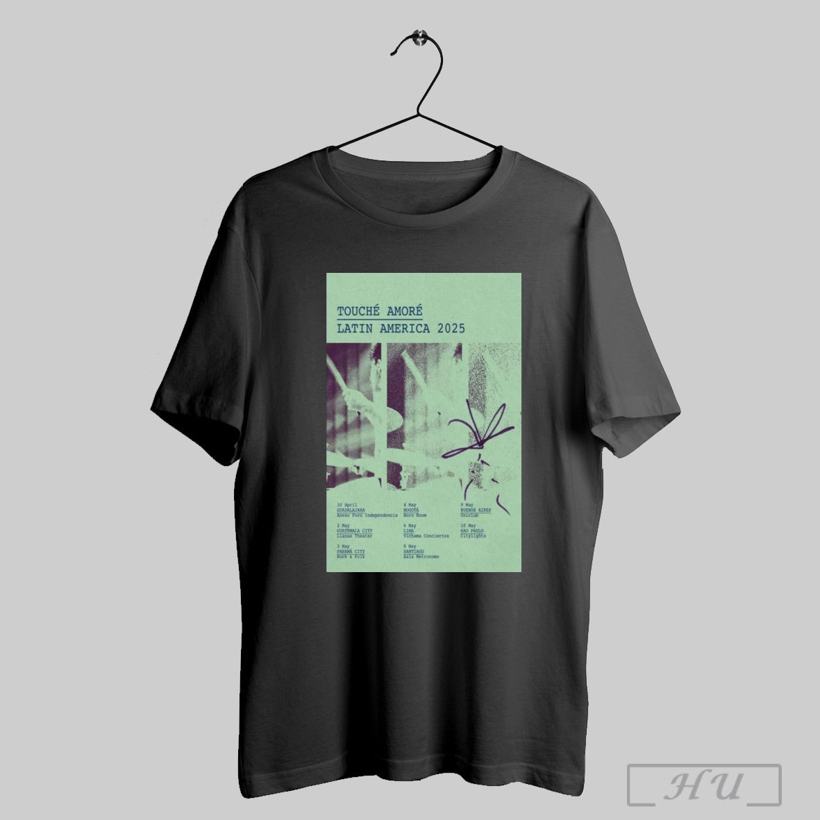 Trendy Poster Touche Amore Latin America 2025 30 April Guadalajara Anexo Foro Independencia T Shirts