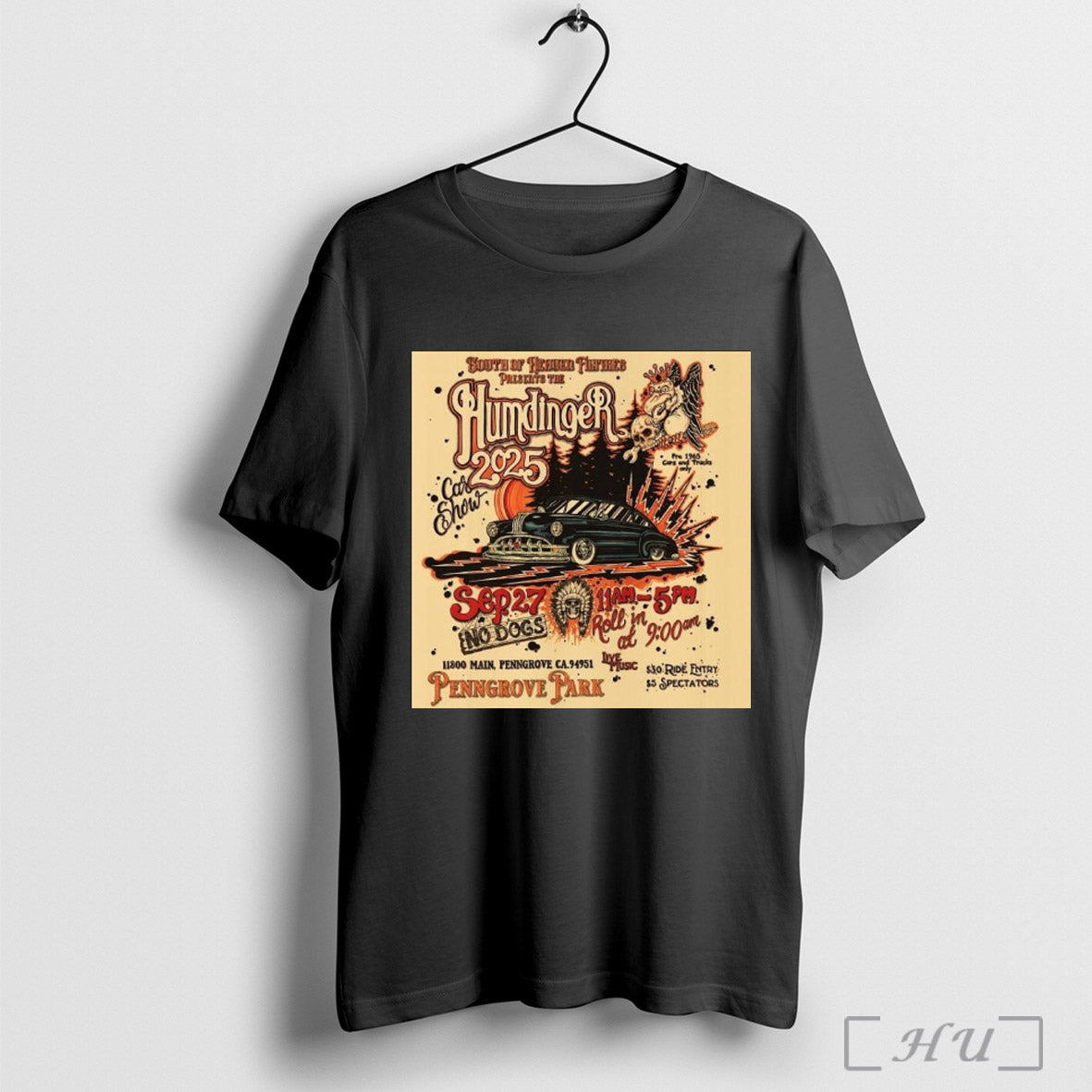 Trendy South Of Heaven Filthies Presents The Humdinger 2025 Sep 27 Penngrove Park Poster T Shirt