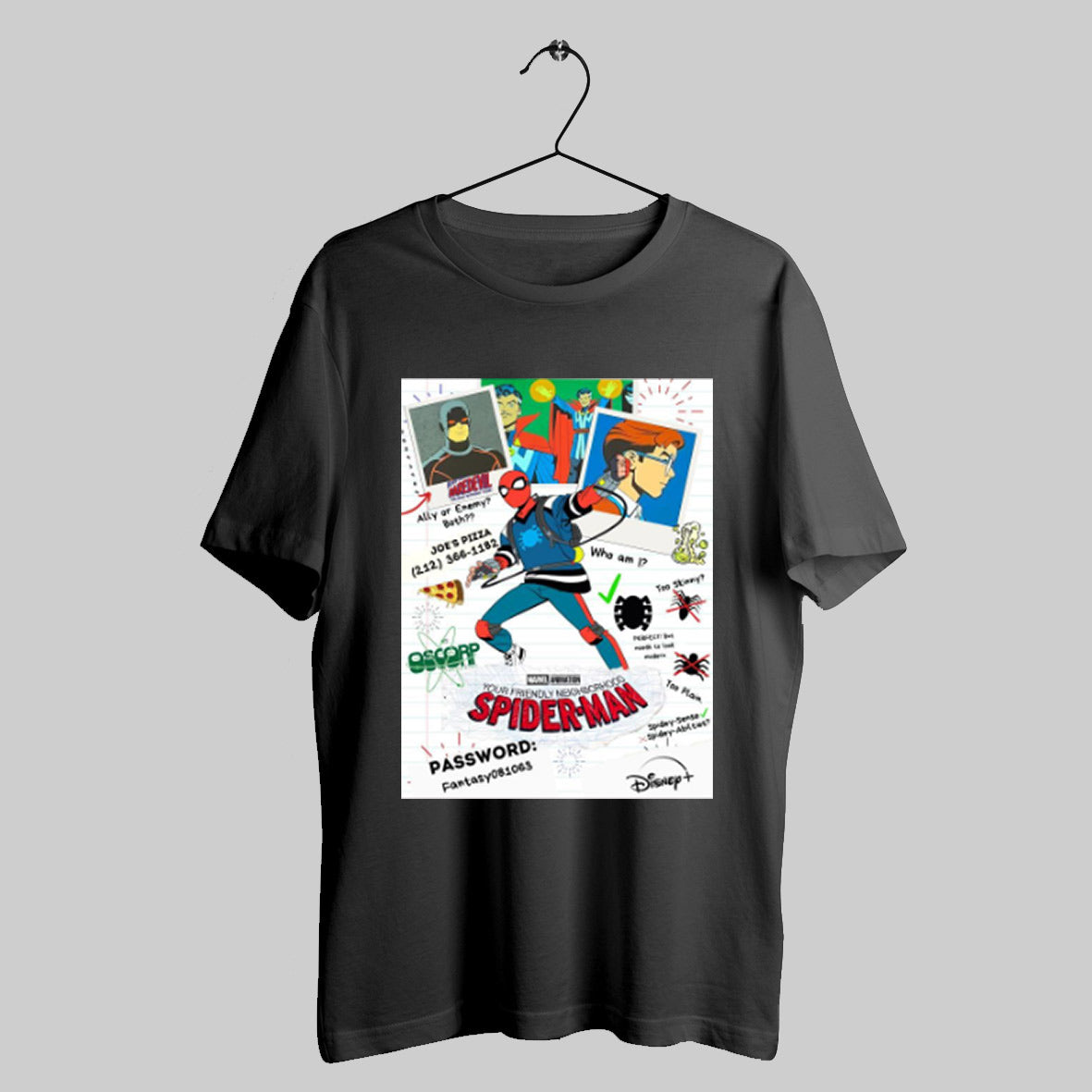 Trendy Your Friendly Neighborhood Spider Man Ally Or Enemy Both Who Am I Password Fantasy081063 Poster T Shirt Sweatshirt