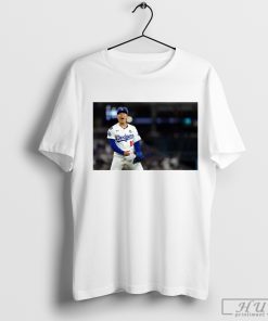 Yoshinobu Yamamoto Los Angeles Dodgers Dialed In World Series Poster T-shirt