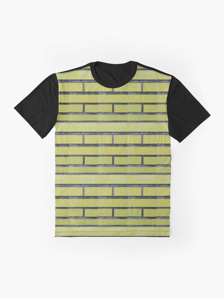 Yellow Divination Bricks Graphic T-Shirt