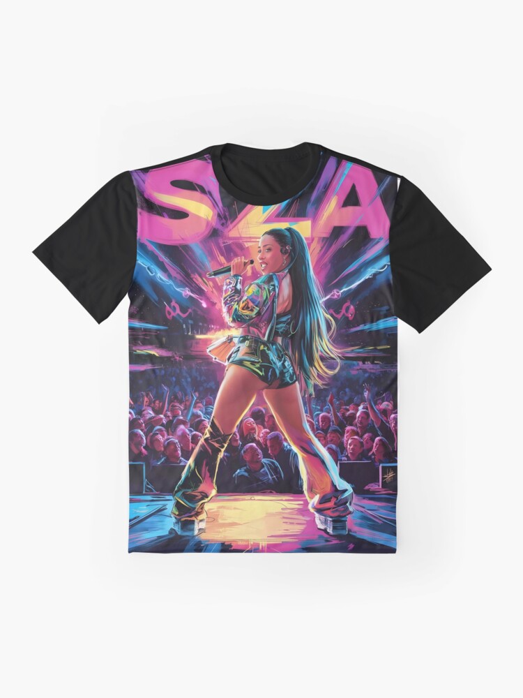 POSTER SZZA Live Performance Graphic T-Shirt