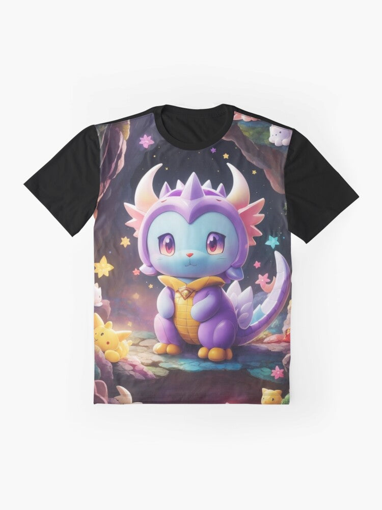 001 Cute Chibi Dragon Graphic T-Shirt